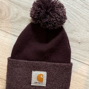 Carhartt Beanie with Pom-Pom